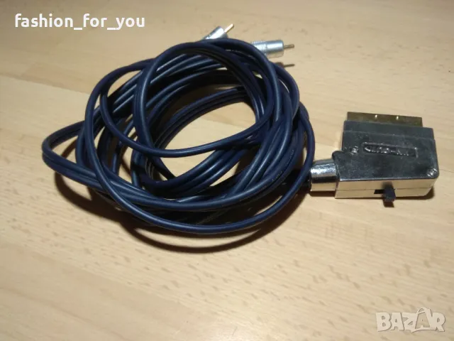 Кабел SCART към RCA, снимка 2 - Други - 49306947