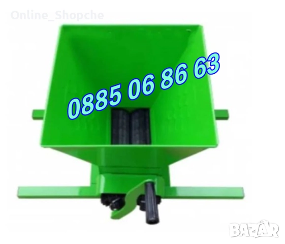 2 модела Ръчна Гроздомелачка с регулируеми или нерегулируеми валове, снимка 2 - Други - 51803330