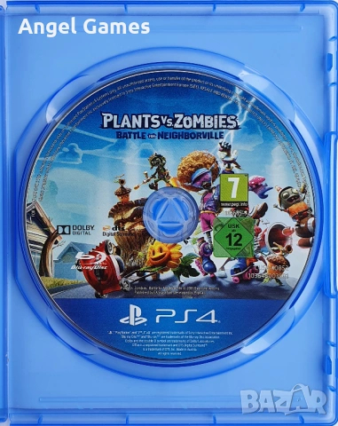 Диск Plants vs Zombies Battle for Neighborville PS4 Playstation 4 PS5, снимка 3 - Игри за PlayStation - 53799720