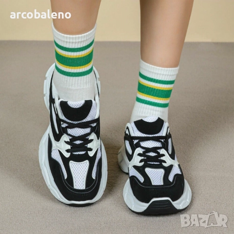 Дамски ниски маратонки, 3цвята , снимка 7 - Маратонки - 51611978