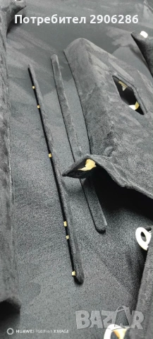 Таван с колонки черна алкантара BMW E46 coupe, снимка 3 - Части - 53016757