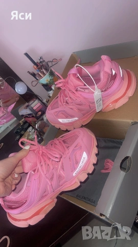 Баленсиага тракове розови/ Balenciaga tracks pink / tracks