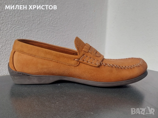HUSH PUPPIES-Оригинални мокасини Естествена кожа-№41 , снимка 8 - Мокасини - 52186482