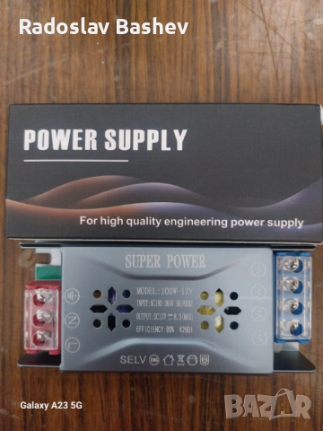 Slim Power Supply 12V 5A-8.3A-16,7A., снимка 11 - Части и Платки - 37395224