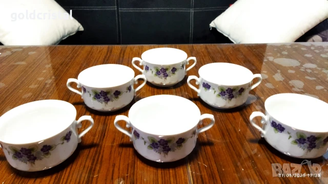 стар немски порцелан купички , снимка 2 - Антикварни и старинни предмети - 50541125