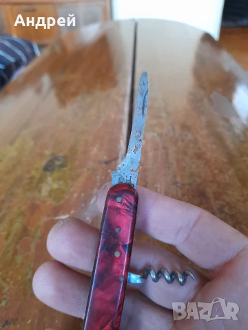 Стар джобен нож,ножче,ножка #48, снимка 5 - Други ценни предмети - 50715428