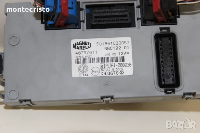 BCM модул Fiat Stilo (2001-2007г.) 501861030057 / 46797611 / NBC192.01 / NBC19201, снимка 2 - Части - 50421683