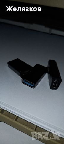 USB тип женски конектор към тайп С, снимка 2 - USB кабели - 46408661