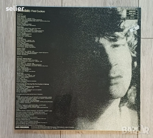Deodato – First Cuckoo Издание 🇩🇪 GERMANY 1977г  Стил:Jazz-Rock, Jazz-Funk, Latin Jazz  Състояние , снимка 2 - Грамофонни плочи - 53025614