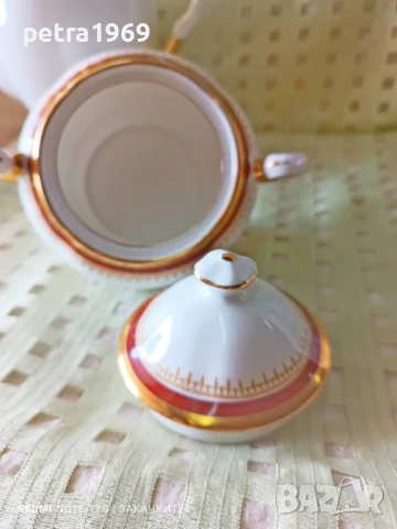 Пълен английски порцеланов сервиз, костен порцелан, снимка 7 - Сервизи - 51064239