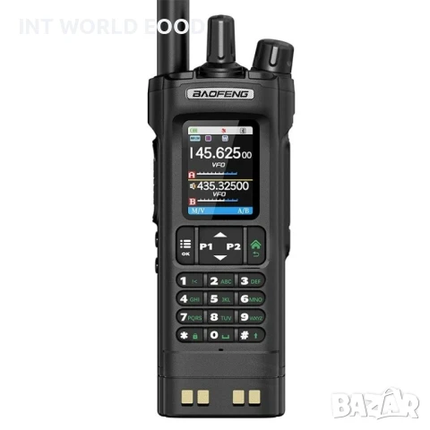 Baofeng BF-UV32 GPS Мултибандова Двупосочна Радиостанция 10W, снимка 1