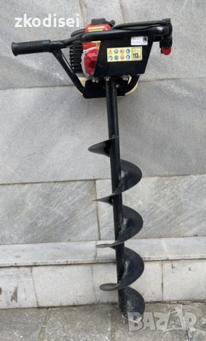 Бензинов моторен свредел JANSEN EBG-10, снимка 2 - Градинска техника - 53694191