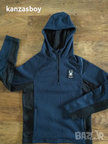 Spyder Half Zip - страхотно мъжко горнище С, снимка 5 - Спортни дрехи, екипи - 45625395