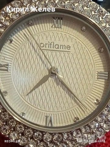 Фешън модел дамски часовник Oriflame quartz много красив 51692, снимка 3 - Дамски - 53590150