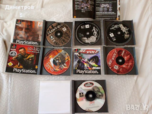 Silent Hill+Parasite Eve ll+C12+Revolt+Casper Ps1 PAL , снимка 2 - Игри за PlayStation - 46499542