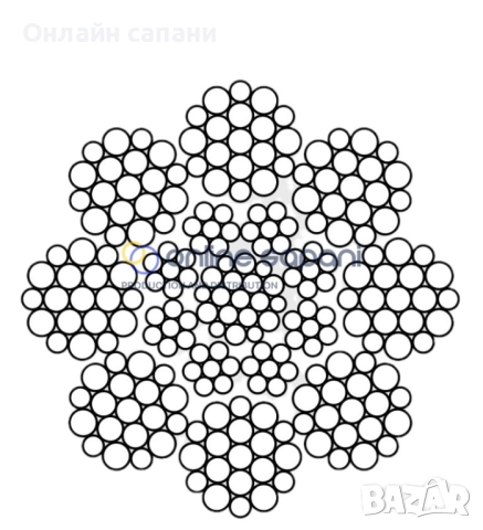 Носещи въжета за асансьор и въжета за скоростен ограничител за асансьор, снимка 4 - Други машини и части - 25861177