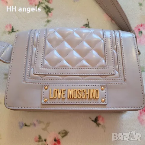 Love Moschino нова маркова чанта, снимка 6 - Чанти - 49476686