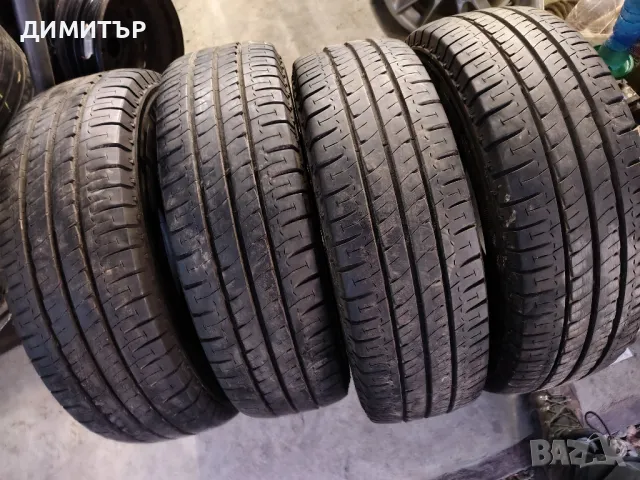 4бр.летни гуми MICHELIN 215/70/15C 109S DOT 0717, снимка 1 - Гуми и джанти - 49337592