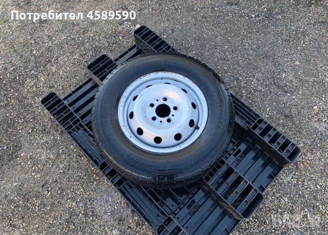 Резервна гума+Джанта 15цола 5x118 за бус Fiat Ducato,Iveco Daily,Citroen Jumper,Peugeot Boxer,Opel M, снимка 3 - Гуми и джанти - 51808921