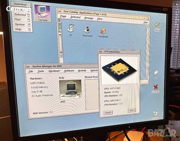 Ретро компютър Silicon Graphics Indy, снимка 2 - Антикварни и старинни предмети - 54106155