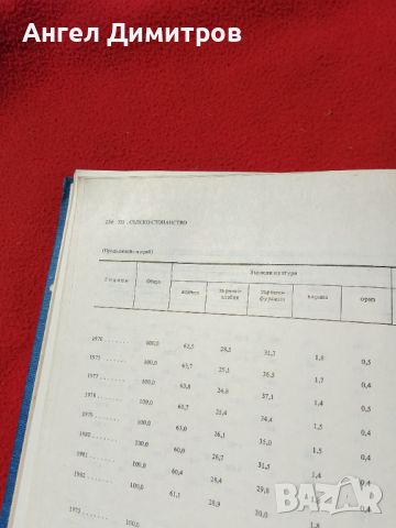 Статистически годишник 1983 г, снимка 2 - Антикварни и старинни предмети - 46782018