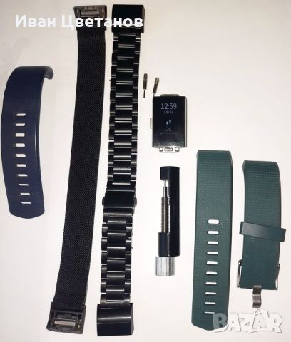 Смарт гривна - Fitbit Charge 2, снимка 4 - Смарт гривни - 46229137