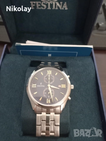 Festina Chronograph - F6854/6, снимка 5 - Мъжки - 53411403