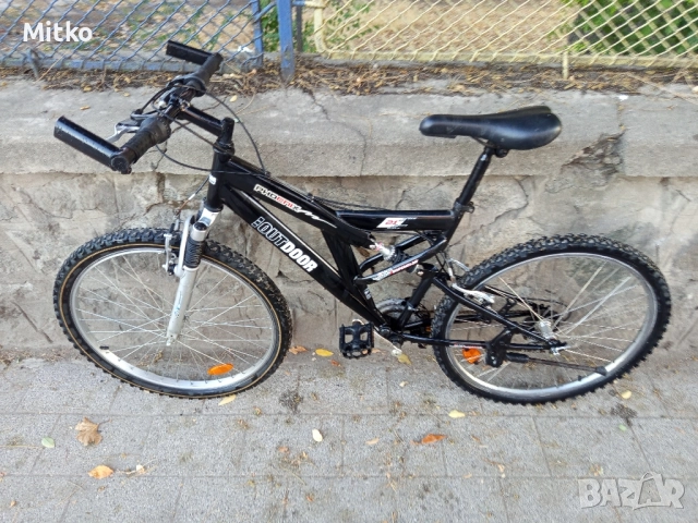 26 цола алуминиев велосипед с 21 скорости усилени капли амортисьори предни и задни като нов , снимка 9 - Велосипеди - 51761777