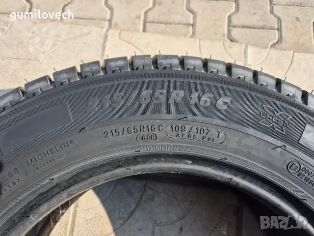 1бр.лятна бусова гума 215/65/16 C 8PR.Michelin Agilis Нова, снимка 7 - Гуми и джанти - 50237842