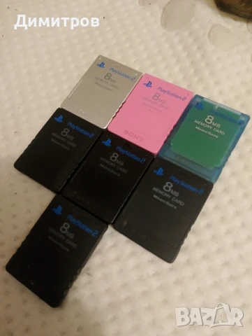 Оригинални мемори карти за пс2/Playstation 2/ps2, снимка 2 - Игри за PlayStation - 49518231