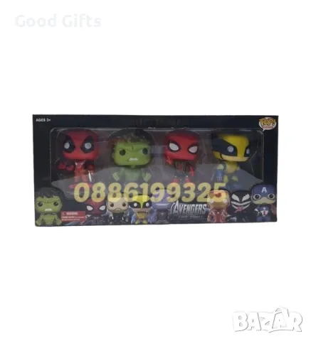 Funko Pop Фигурки Спайдърмен Сет 4броя, Funko POP Spiderman фигурки, снимка 2 - Фигурки - 48928852