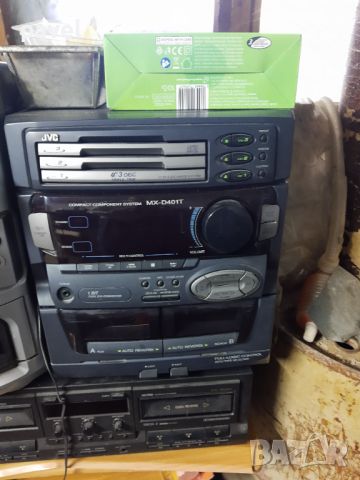 Продавам уредба jvc mx-d401t, снимка 2 - Аудиосистеми - 45686477