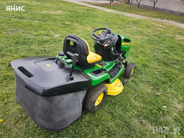 ТРАКТОРНА КОСАЧКА JOHN DEERE X300R 18. К.С./ KAWASAKI. ПЕРФЕКТНА , снимка 7 - Градинска техника - 48041030