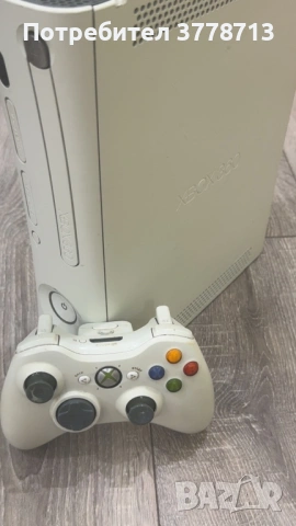 Xbox 360 - С Оригинален Джойстик и Захранване