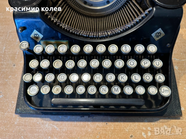стара пишеща машина "MERCEDES PRIMA", снимка 3 - Антикварни и старинни предмети - 54134857