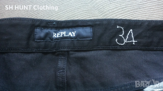 REPLAY Stretch Mens Jeans Размер 34 / 32 мъжки еластични дънки 9-68, снимка 12 - Дънки - 53139851