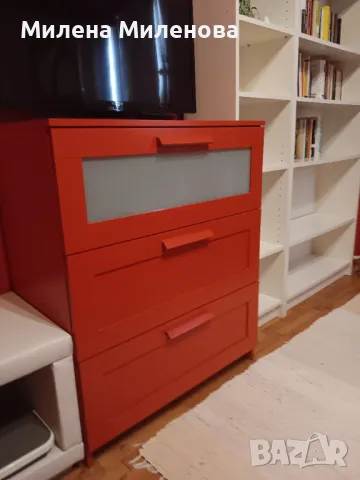 Ikea мебели - четирикрилен гардероб, етажерка и скрин, снимка 2 - Гардероби - 50174043