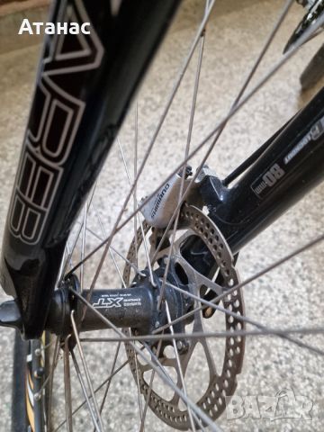 Швейцарски TOMCAT Велосипед 26 цола до 165см H SHIMANO DEORE XT JAPAN, снимка 6 - Велосипеди - 46333650