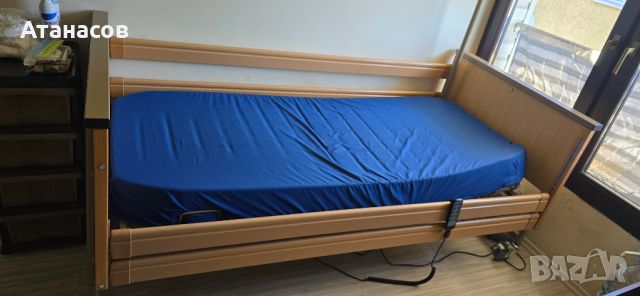 Електрическо болнично легло с антидекубитален матрак, снимка 1 - Други - 46228001