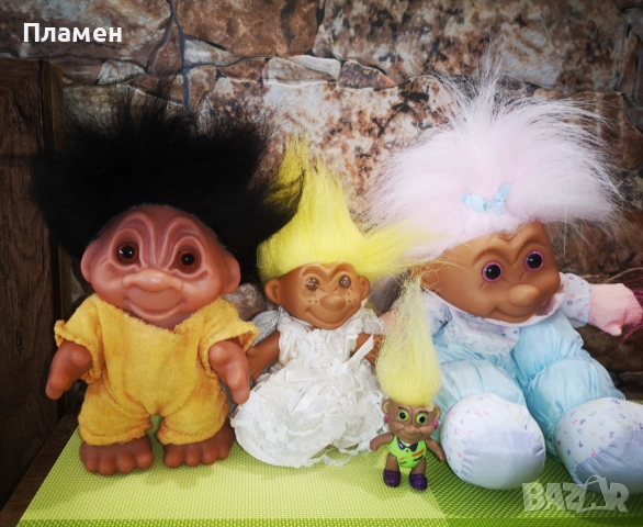 Тролчета ретро Troll Трол, снимка 4 - Колекции - 50852721