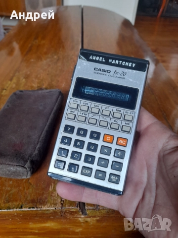 Стар калкулатор Casio FX-20, снимка 3 - Други ценни предмети - 52066812