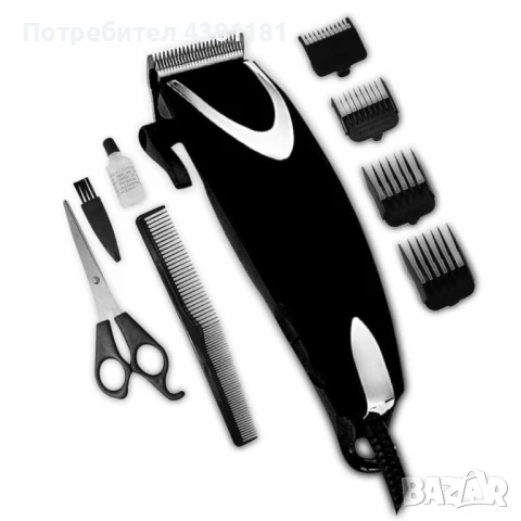 Машинка за подстригване Rosberg, 9W с регулируеми остриета и пълен комплект аксесоари, снимка 3 - Други стоки за дома - 50906745