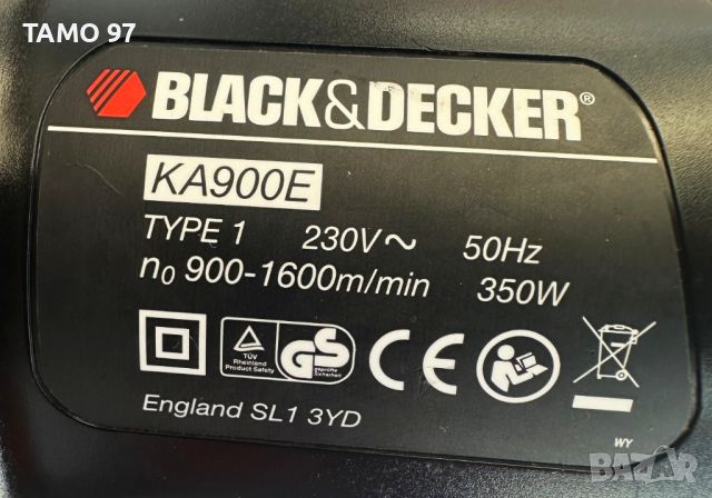 Black Decker KA900E - Лентов шлайф като нов!, снимка 6 - Други инструменти - 46475222