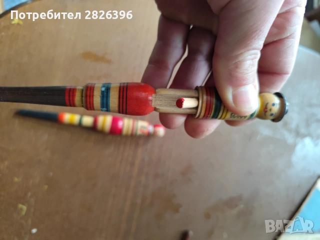 Дървени химикали сувенир 