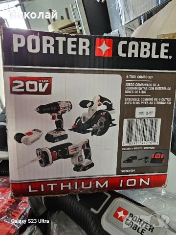 Porter cable 20V MAX* безжичен комбиниран комплект с 4 инструмента

, снимка 5 - Винтоверти - 46038419