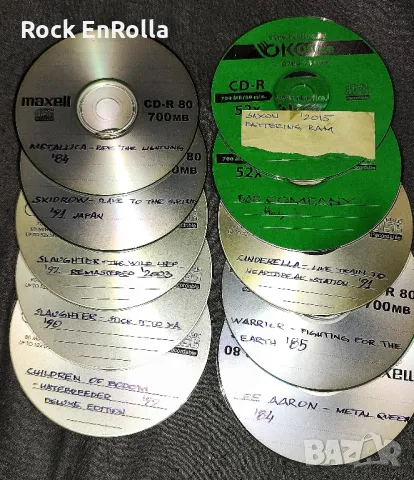 CD-R дискове с метъл !, снимка 4 - CD дискове - 49797569