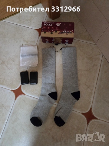 Чисто нови електрически отопляеми чорапи