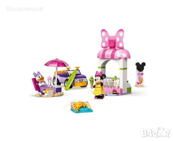 LEGO Disney 10773 - Minnie Mouse's Ice Cream Shop, снимка 2 - Образователни игри - 45781295