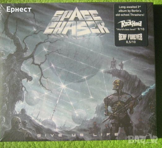 траш метъл Space Chaser - Give us Life CD, снимка 1 - CD дискове - 46205304