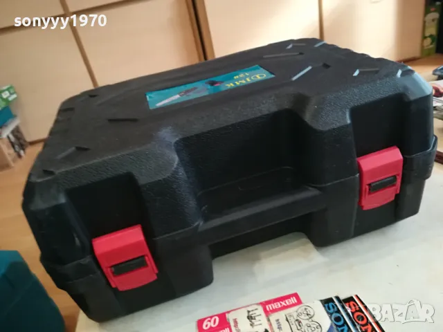 JMK-ГОЛЯМА РЕЗАЧКА 12 ИНЧА С 2 БАТЕРИИ ЗАРЯДНО И КУФАР 0204251947 , снимка 3 - Градинска техника - 49743533